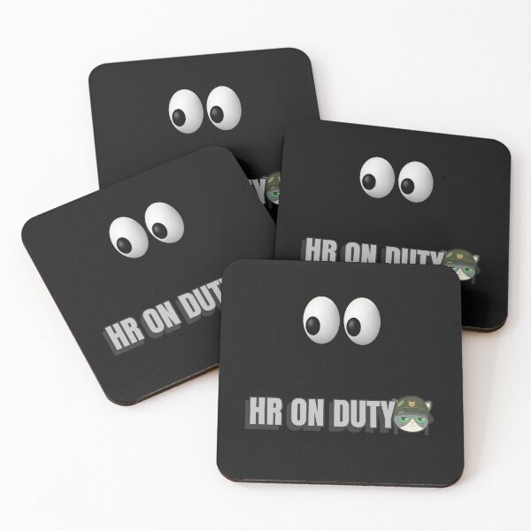 Item preview, HR on Duty Tee designed and sold by WhiteAbaco.