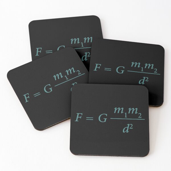 Item preview, Newton's Law of Universal Gravitation designed and sold by Numbers-Art.