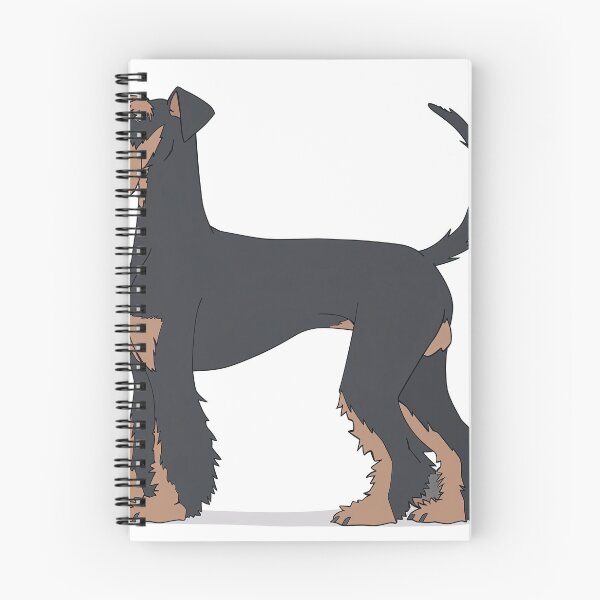 Item preview, Airedale Terrier | Anime style designed and sold by ComicsFactory.