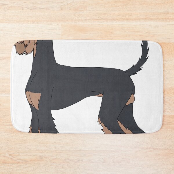 Item preview, Airedale Terrier | Anime style designed and sold by ComicsFactory.