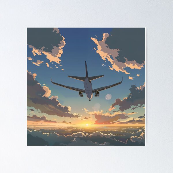 Item preview, Airplane | Anime style designed and sold by ComicsFactory.