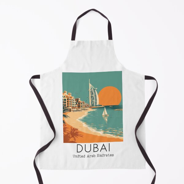 Item preview, A Vintage Travel Illustration of Dubai - United Arab Emirates designed and sold by GoodOldVintage.