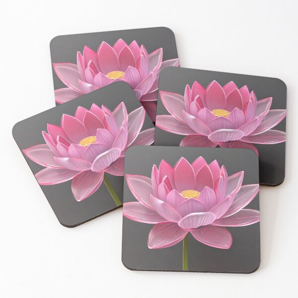 Item preview, Acrylic Pink Lotus Flower designed and sold by BougieSouthern.