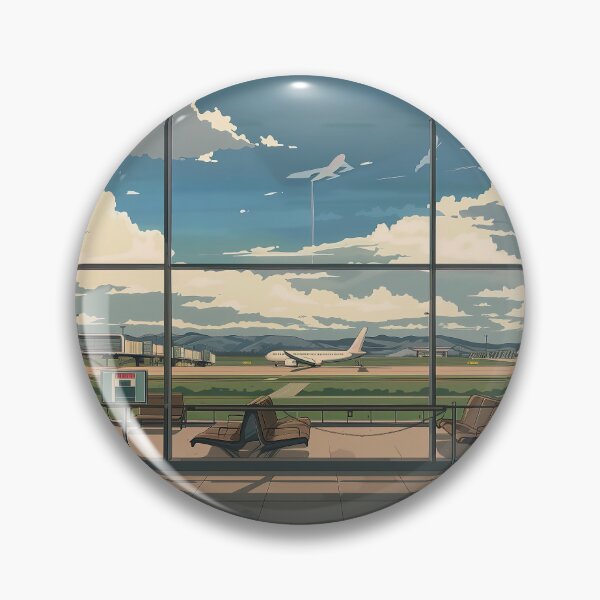 Item preview, Airport | Anime style designed and sold by ComicsFactory.
