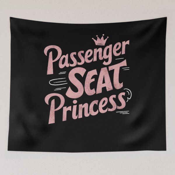 Item preview, Cute Passenger Seat Princess Funny Girls Trip Summer Saying designed and sold by AScribbler0.