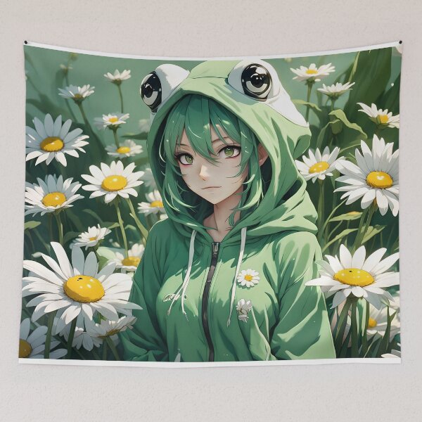 Item preview, Wicket amongst the daisies designed and sold by AquaLemonade.