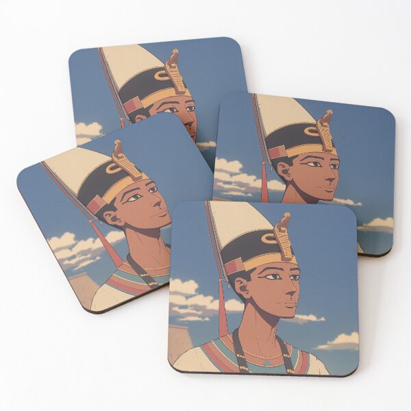 Item preview, Akhenaten, Egyptian pharaoh | Anime style designed and sold by ComicsFactory.