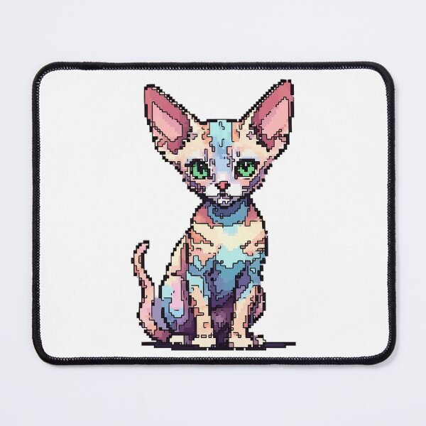 Item preview, Pixel Devon Rex designed and sold by NaturePixel.