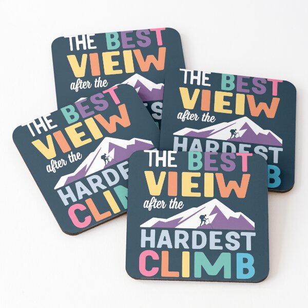 Item preview, The Best View Comes After the Hardest Climb designed and sold by nipunab.