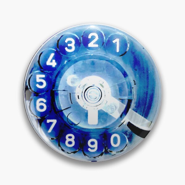 Item preview, Blue Phone Dial designed and sold by suekieper.