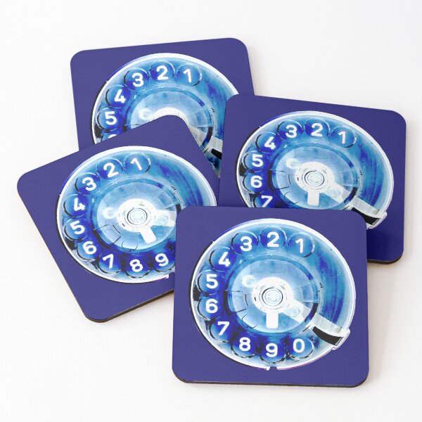 Item preview, Blue Phone Dial designed and sold by suekieper.