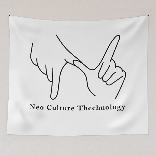 Item preview, NCT. Neo Culture Technology sign black designed and sold by Renlexd.