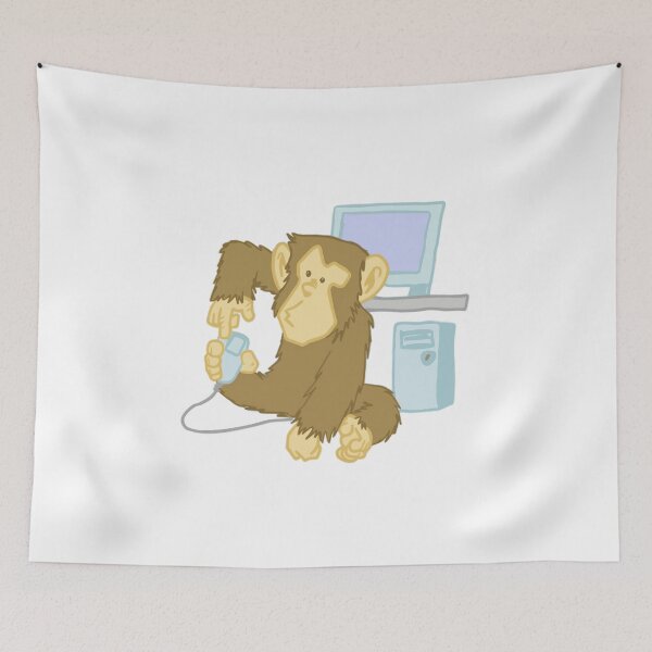 Item preview, Asplenia Studios: Academic Chimps: The Code Monkey designed and sold by Asplenia Studios.