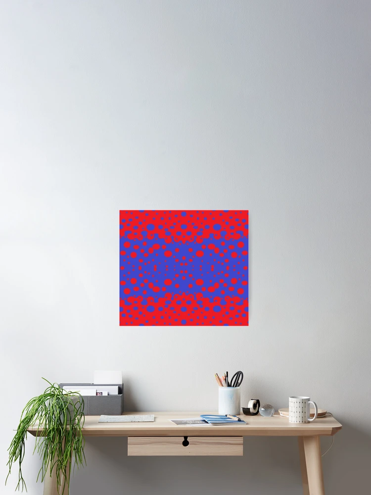 Thumbnail 2 of 3, Poster, Two Tone Splatter designed and sold by Riccivela.