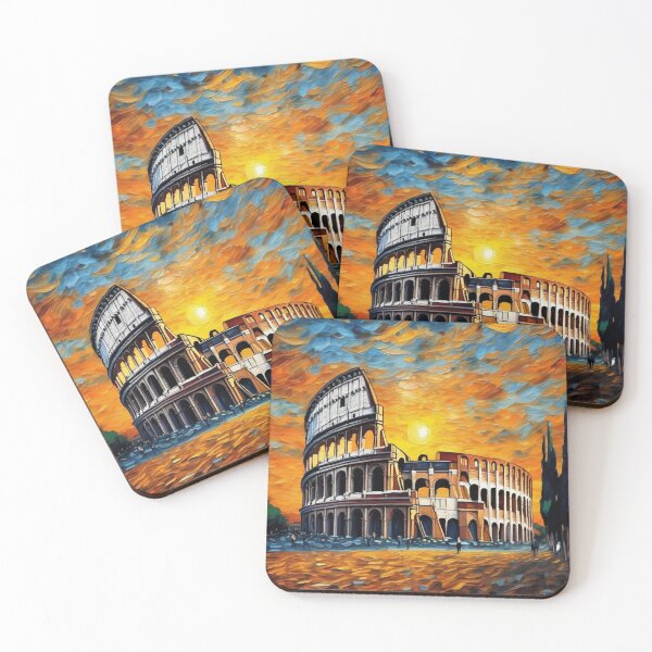 Item preview,  "Rome's Colosseum at Roman Sunset" designed and sold by Artisticanvas.