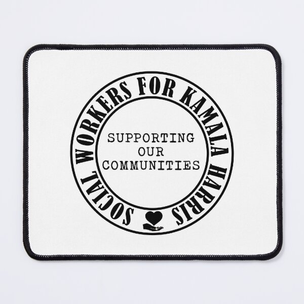 Item preview, Social Workers For Kamala Harris Election 2024 designed and sold by MimsTees.