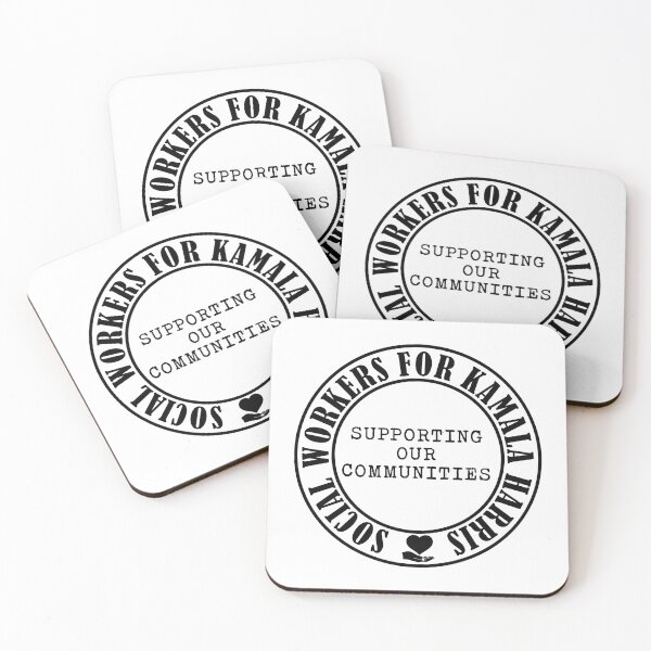 Item preview, Social Workers For Kamala Harris Election 2024 designed and sold by MimsTees.