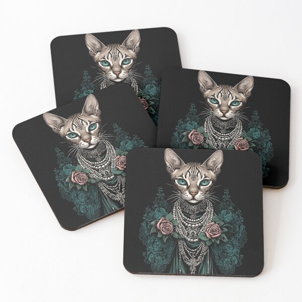 Item preview,  Victorian Bengal Cat designed and sold by Nocturne  Paws.