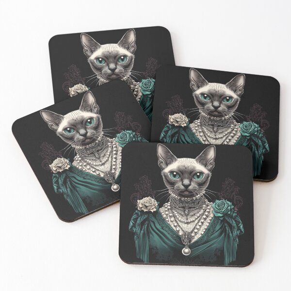 Item preview,  Victorian Burmese Cat designed and sold by Nocturne  Paws.
