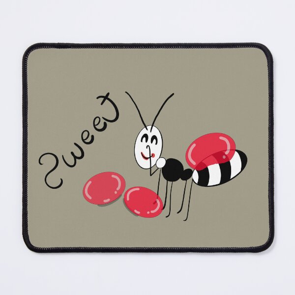 Item preview, Ant with candy doodle cartoon designed and sold by nongsao4.