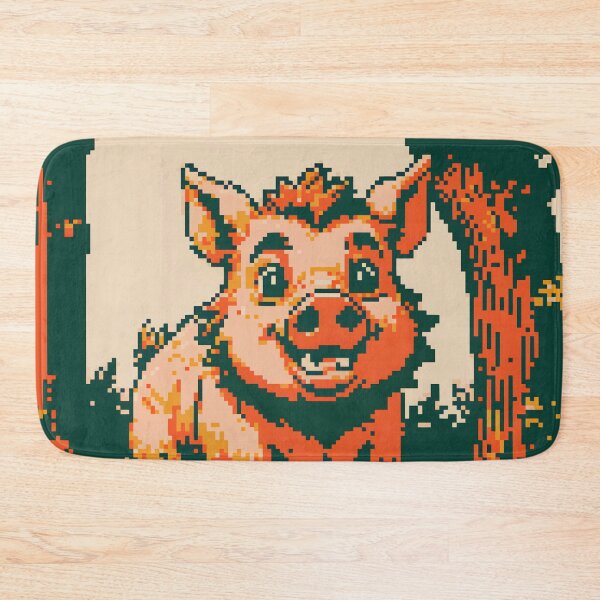 Item preview, Pixel Boar Boldness designed and sold by NaturePixel.