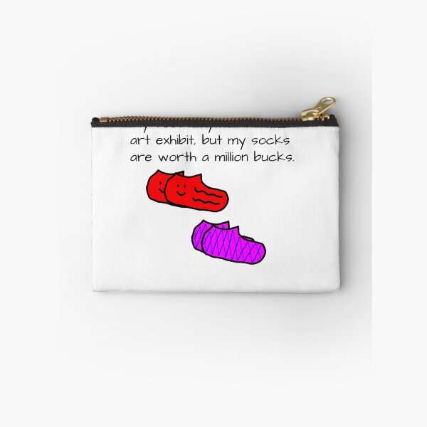 Item preview, My Socks are Worth a Million Bucks designed and sold by LiyahMackenzie.