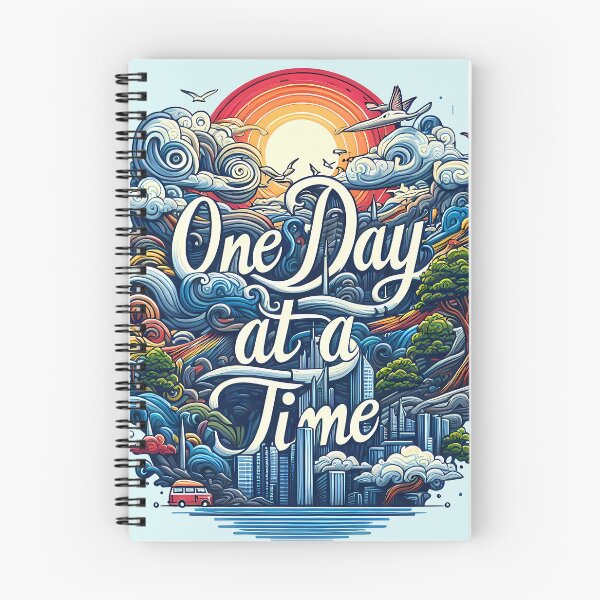 Item preview, One Day at a Time, typography designed and sold by maxmaj.