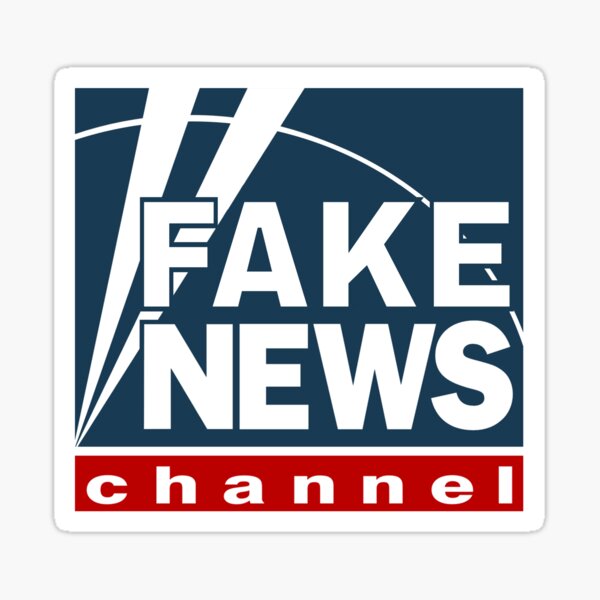 Fake News FOX Sticker
