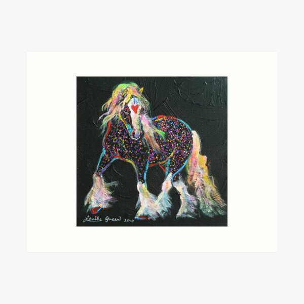 Little Gypsy Treasures Pony Art Print