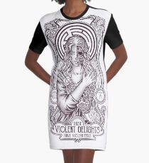 Violent Delights Graphic T-Shirt Dress