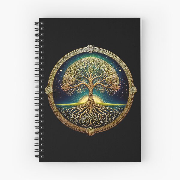 Item preview, Celtic Tree of Life Starry Serenity Celtic Knots designed and sold by HolidayT-Shirts.