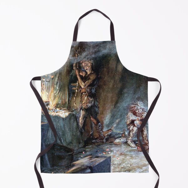 Item preview, The Forging of Niblung - Siegfried and the Twilight of the Gods - Arthur Rackham designed and sold by forgottenbeauty.