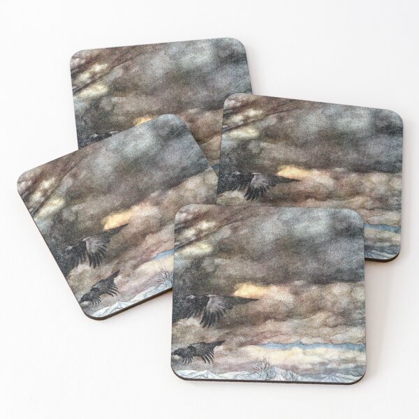 Item preview, Odin's Ravens - Siegfried and the Twilight of the Gods - Arthur Rackham designed and sold by forgottenbeauty.