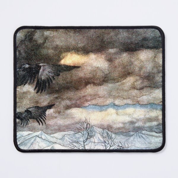 Item preview, Odin's Ravens - Siegfried and the Twilight of the Gods - Arthur Rackham designed and sold by forgottenbeauty.