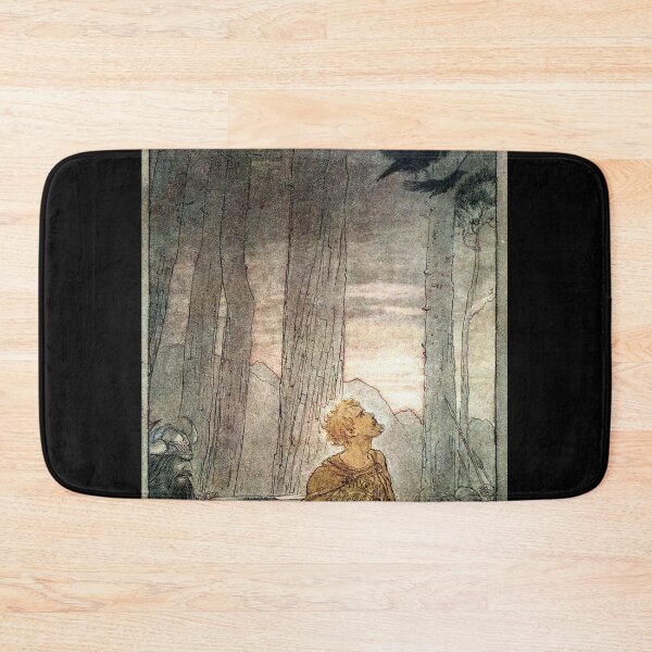 Item preview, Siegfried's death - Arthur Rackham designed and sold by forgottenbeauty.