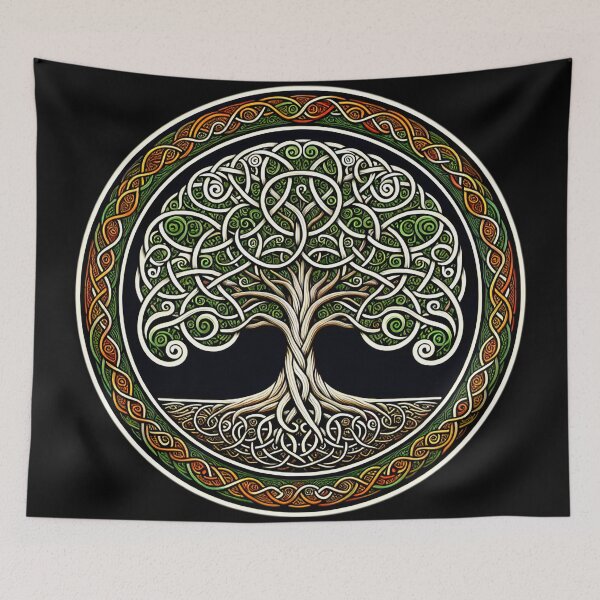 Item preview, Celtic Tree of Life Eternal Roots designed and sold by HolidayT-Shirts.