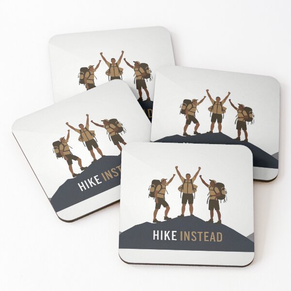 Item preview, Hike Instead designed and sold by Wilderness Algorithm.