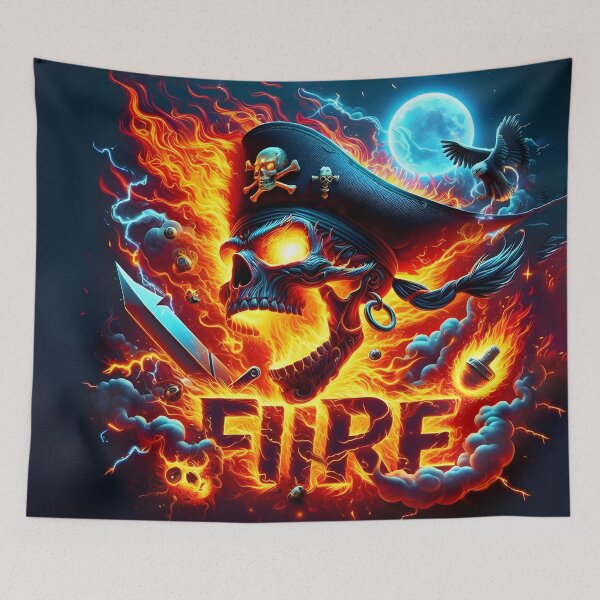 Item preview, pirate of fire designed and sold by aliraweb.