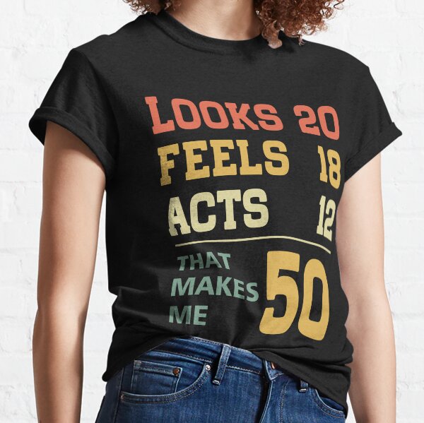 Rude 50th birthday t shirts online