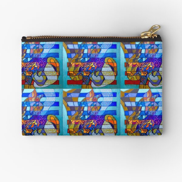 Hexagram 49: Gé (Transformation) Zipper Pouch