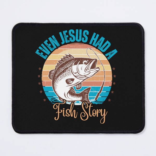 Item preview, Retro Even Jesus Had A Fish Story designed and sold by AlienOccupation.