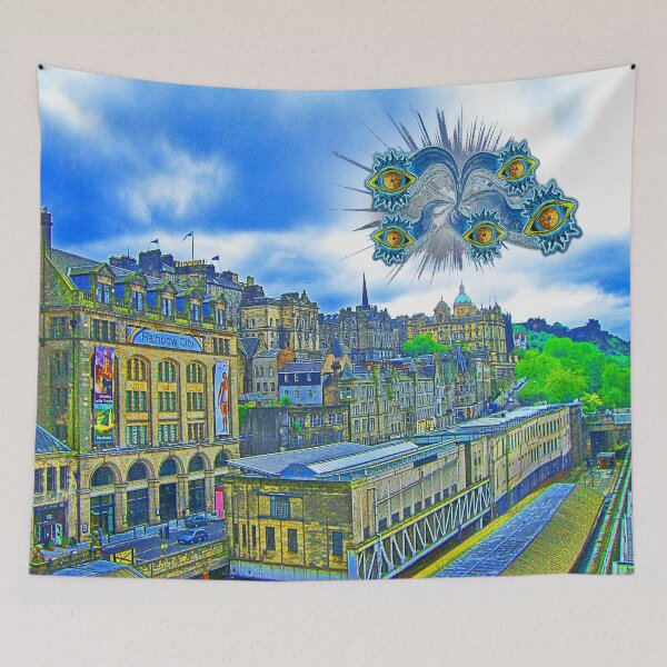 Item preview, ExplodingEdinburghRail designed and sold by Klaus Bremner (Autotelic Art).