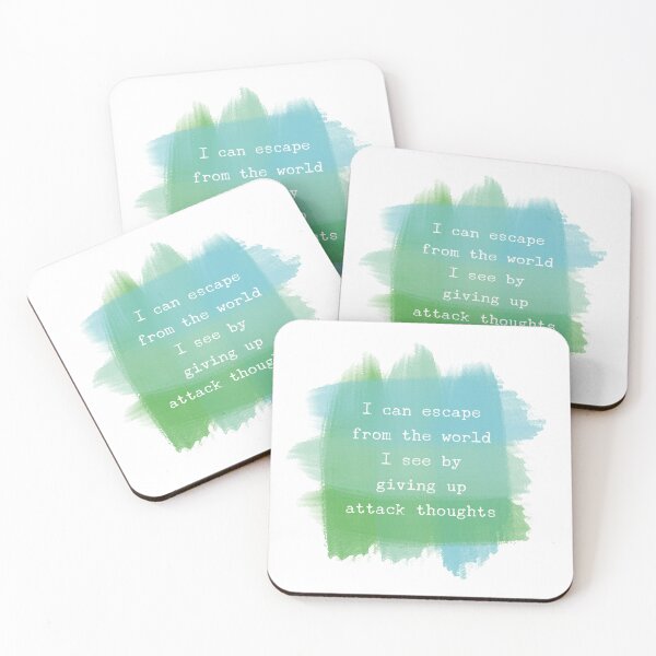 Item preview, ACIM lesson 22 I can escape from the world I see by giving up attack thoughts designed and sold by Amanda Webster.