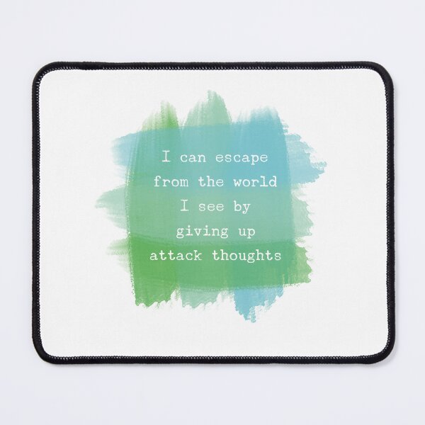 Item preview, ACIM lesson 22 I can escape from the world I see by giving up attack thoughts designed and sold by Amanda Webster.