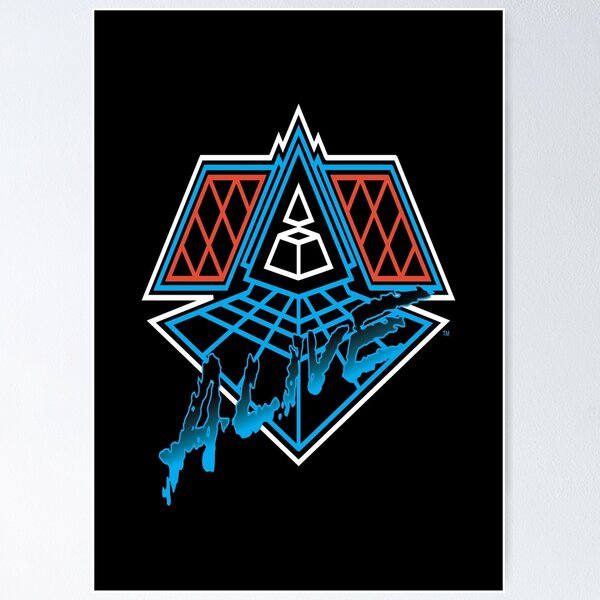Item preview, Daft Punk Alive 2007 HD Poster designed and sold by aidanrodino.