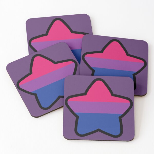 Item preview, Bisexual Flag Star designed and sold by deadbeatprince-typography.
