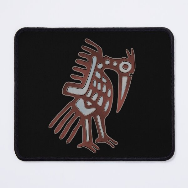 Item preview, Mexican heron flat stamp from Veracruz  designed and sold by DaveDanchuk.