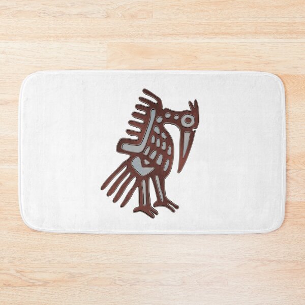 Item preview, Mexican heron flat stamp from Veracruz  designed and sold by DaveDanchuk.