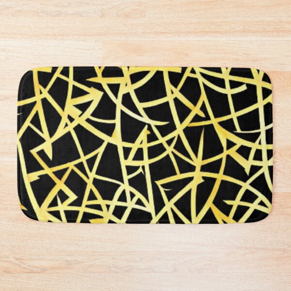 Item preview, abstract golden lines seamless  net pattern designed and sold by optimusprime39.