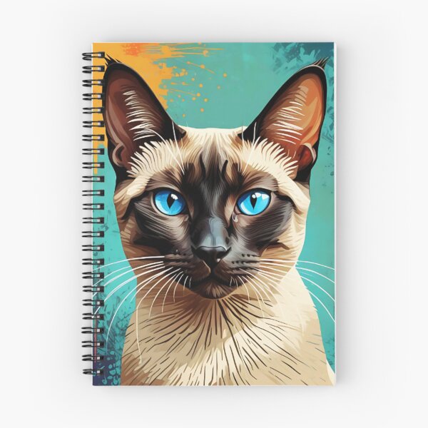 Item preview, Siamese Cat Art designed and sold by ChaosReigns91.